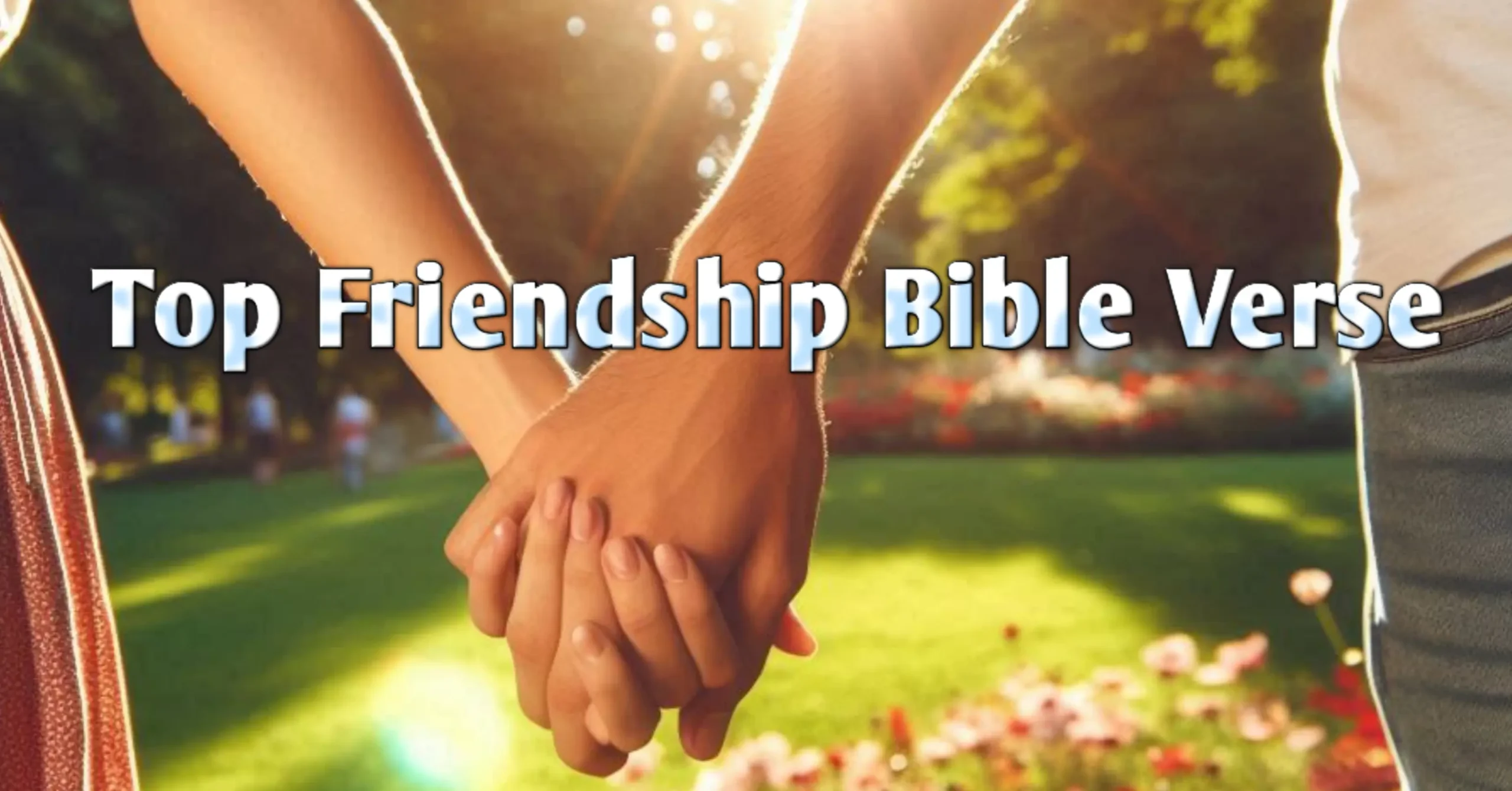 FRIENDSHIP BIBLE VERSE