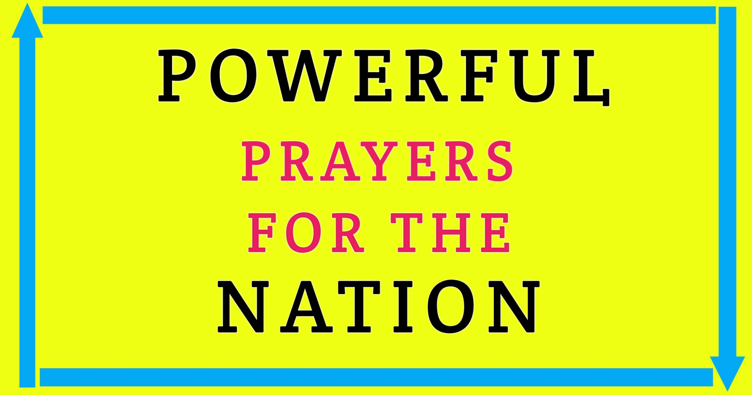 warprayer prayer points for nation