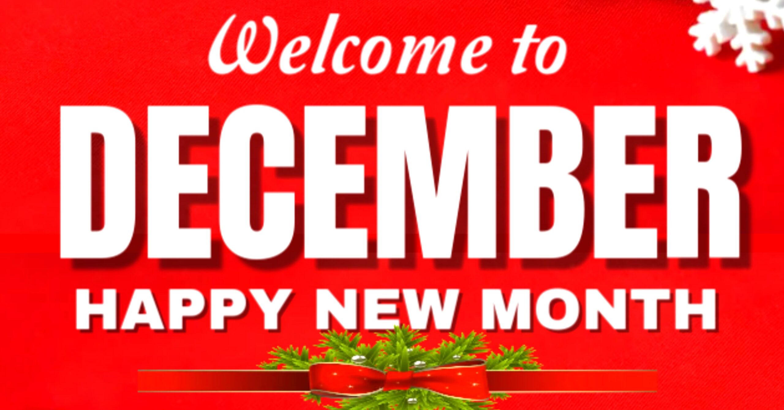 December Happy New Month Messages for Blessings