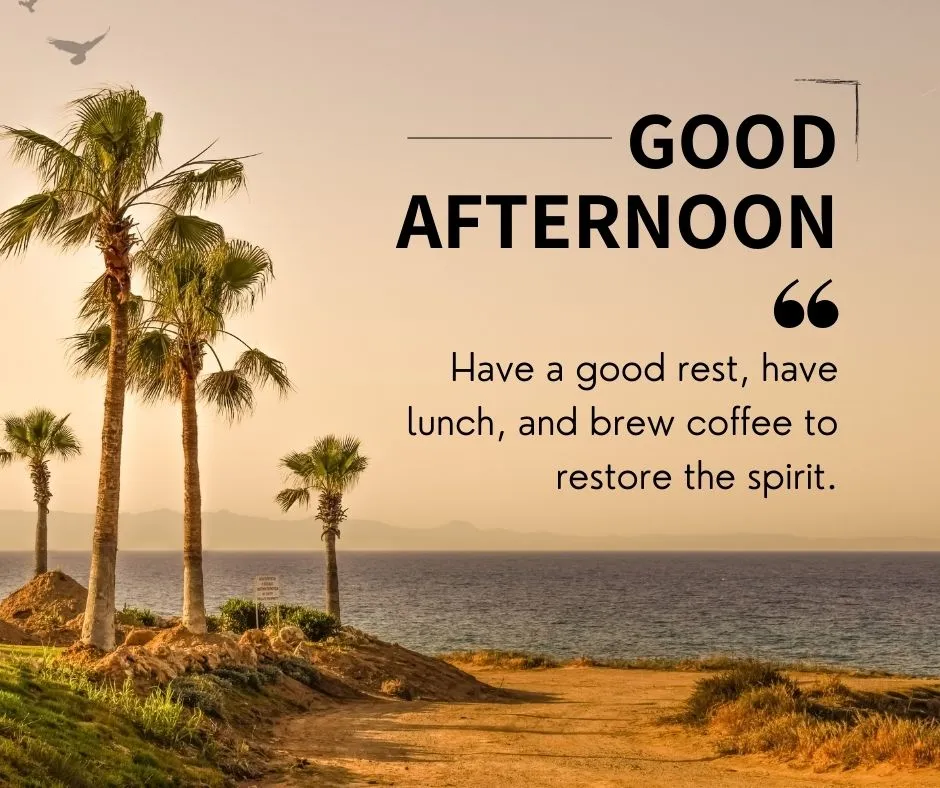 Good Afternoon Blessings