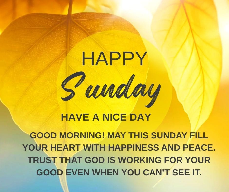  Sunday Blessings and Prayers