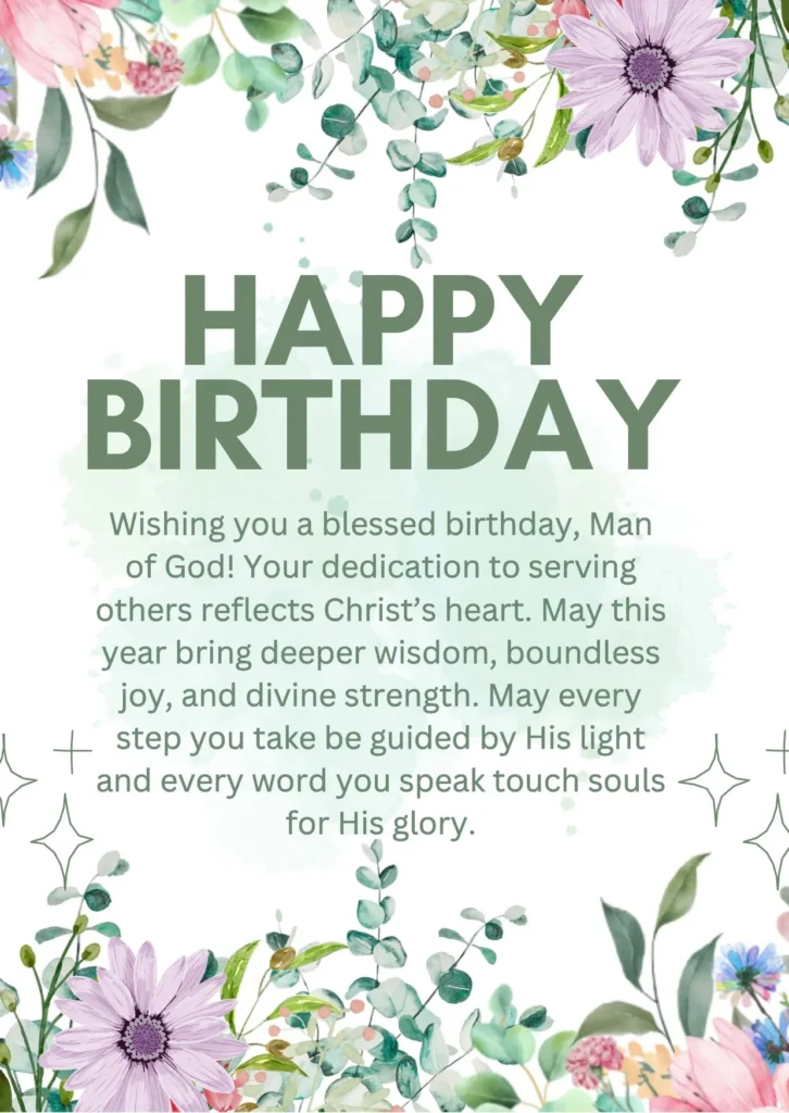 Happy Birthday to Man of God 