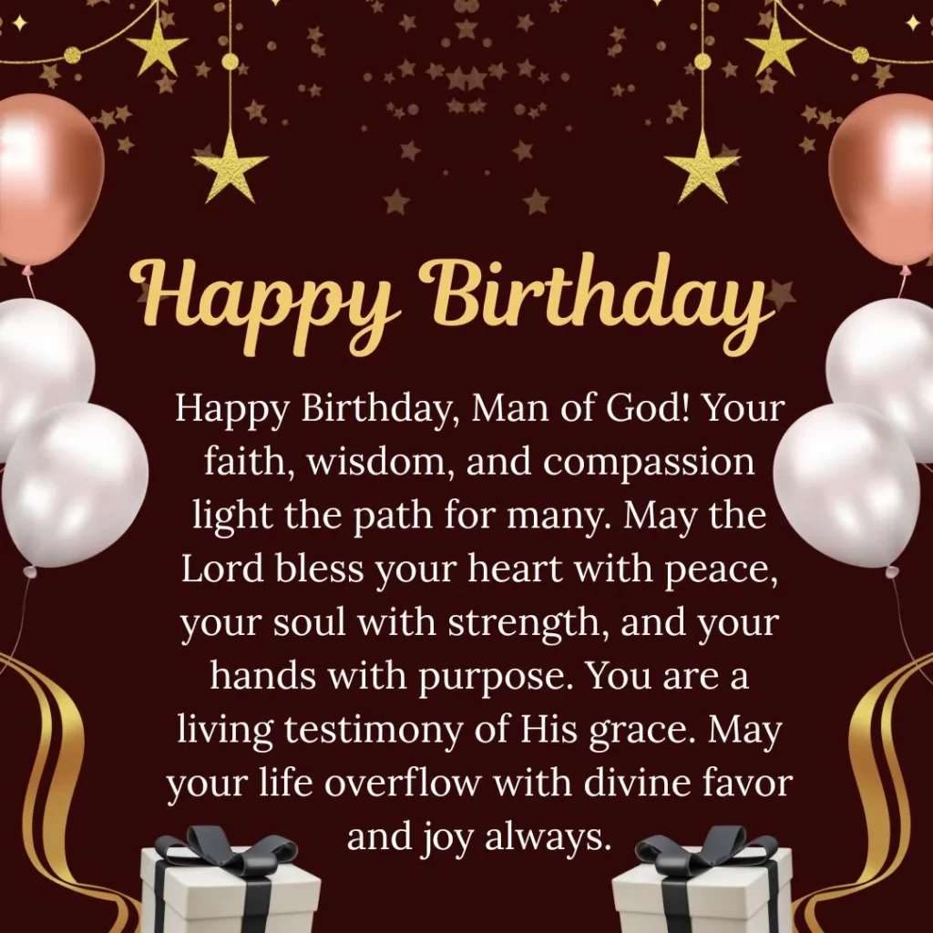 Happy Birthday to Man of God 