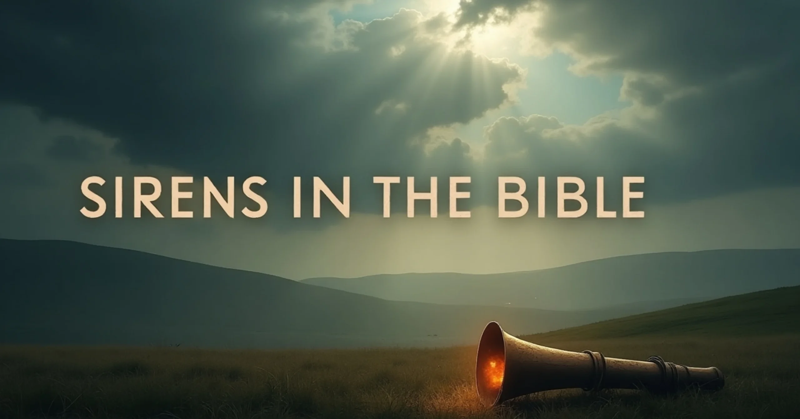 Sirens in the Bible: Trumpets, Warnings & Spiritual Lessons