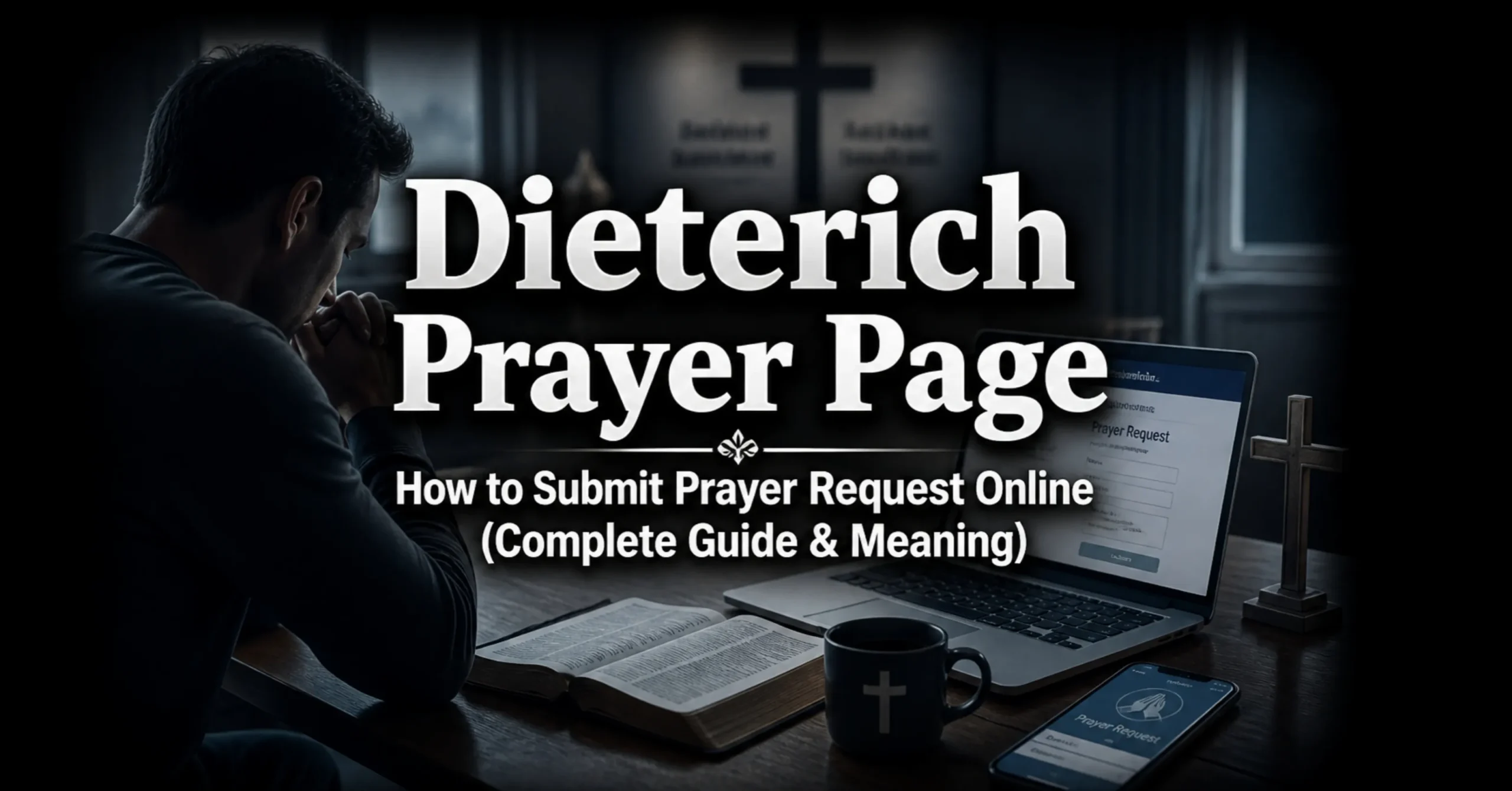 Dieterich Prayer Page online church prayer request form for spiritual support and faith community