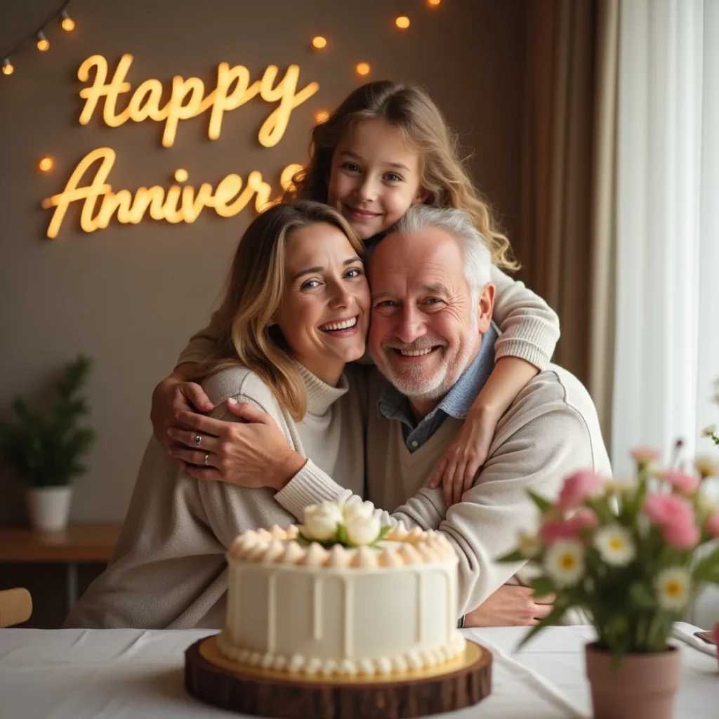 Wedding Anniversary Wishes for Parents from Daughter