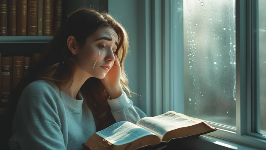 Reading Bible for peace after a breakup