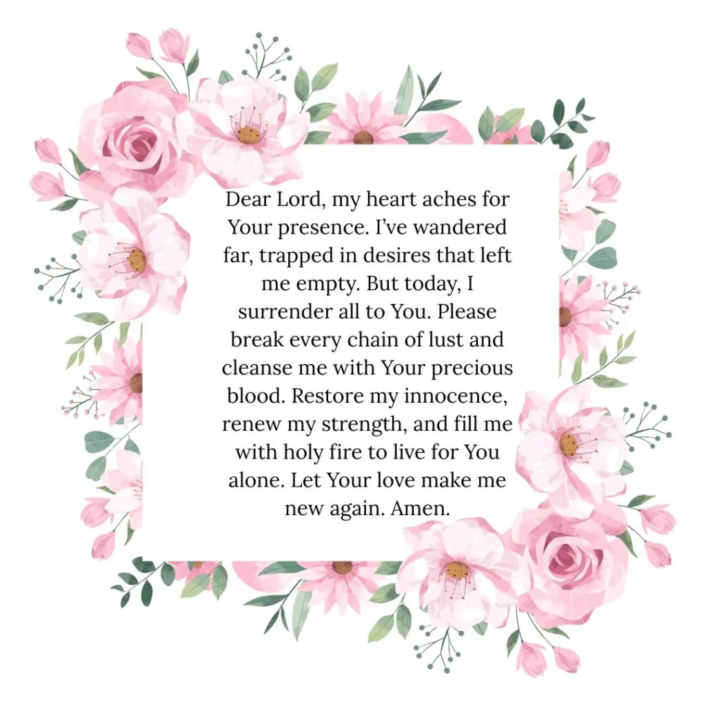 Pornography Prayer Points with Scriptures