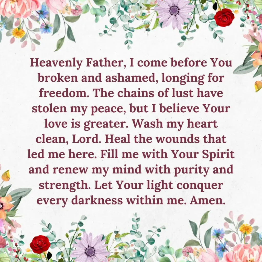 Pornography Prayer Points with Scriptures