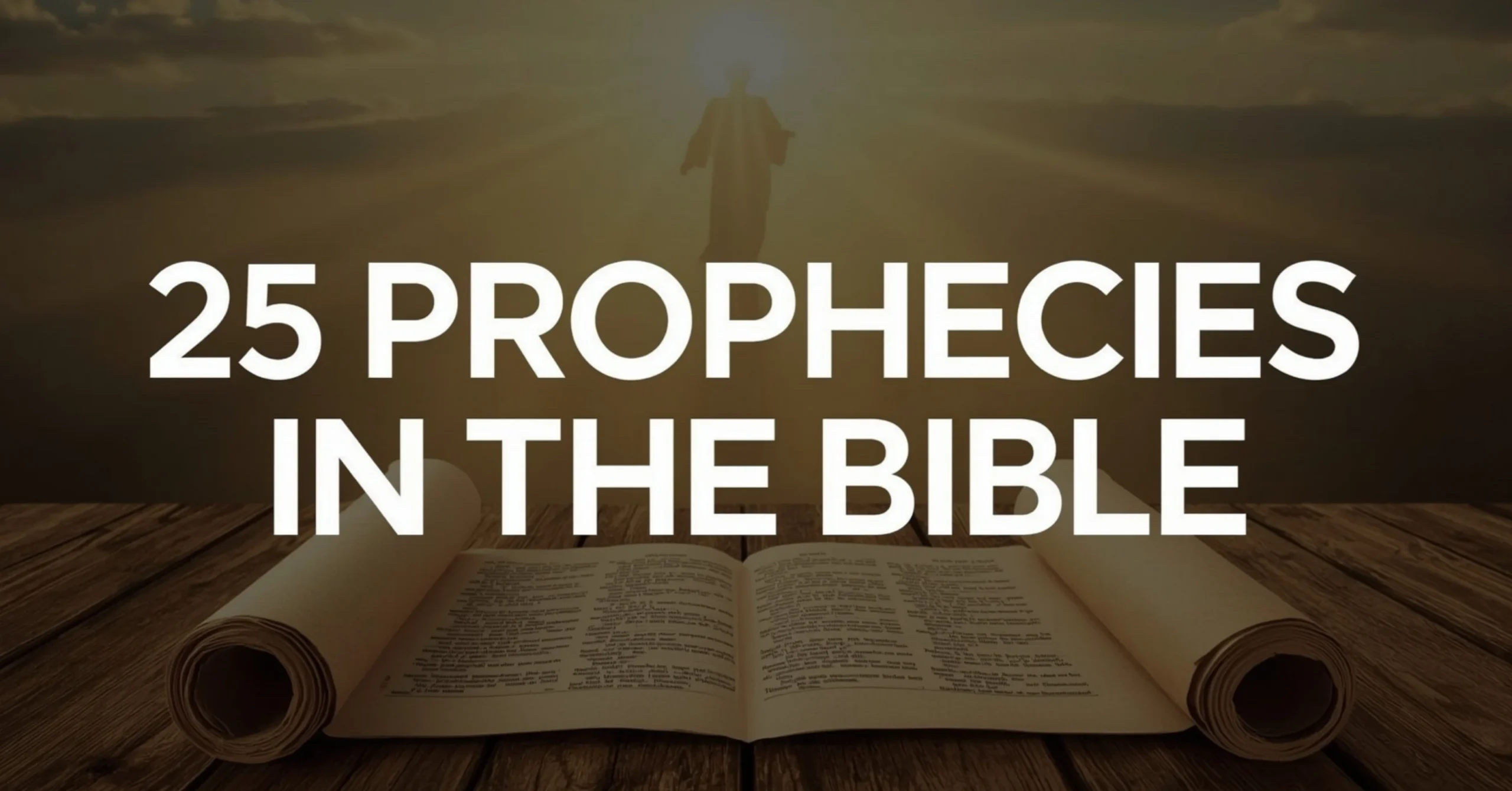 25 Prophecies in the Bible That Came True About Jesus Christ