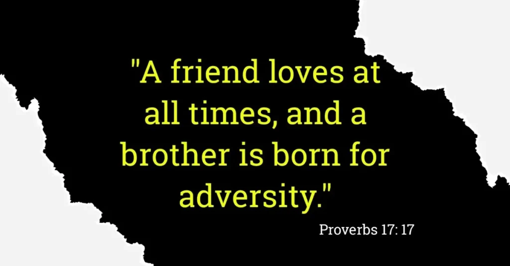 A friend loves at all times, and a brother is born for adversity." — Proverbs 17:17 Types of Friend in the Bible: Good, Fake & Faithful