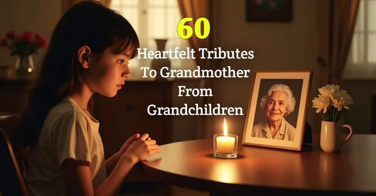 Tribute to Grandmother from Grandchildren