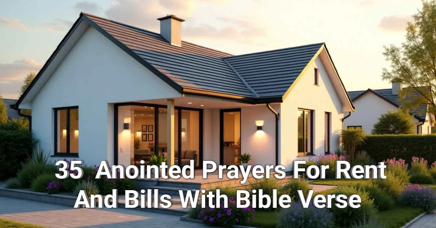 Prayers for Rent and Bills with Bible Verses