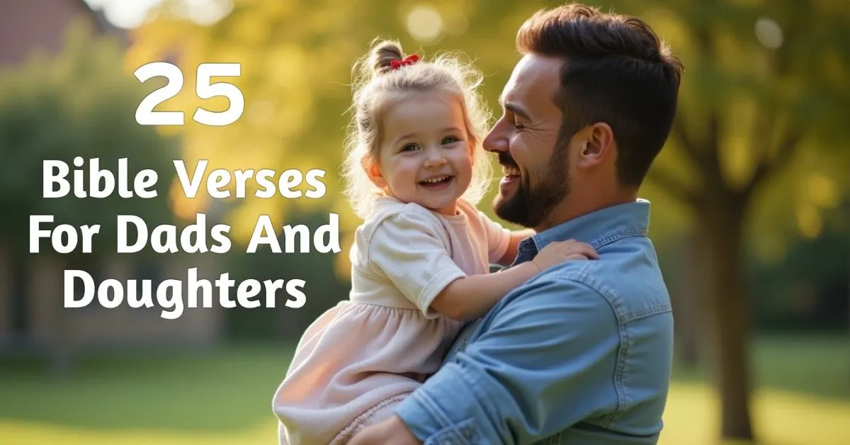 25 Heart-Touching Bible Verses for Dads and Daughters