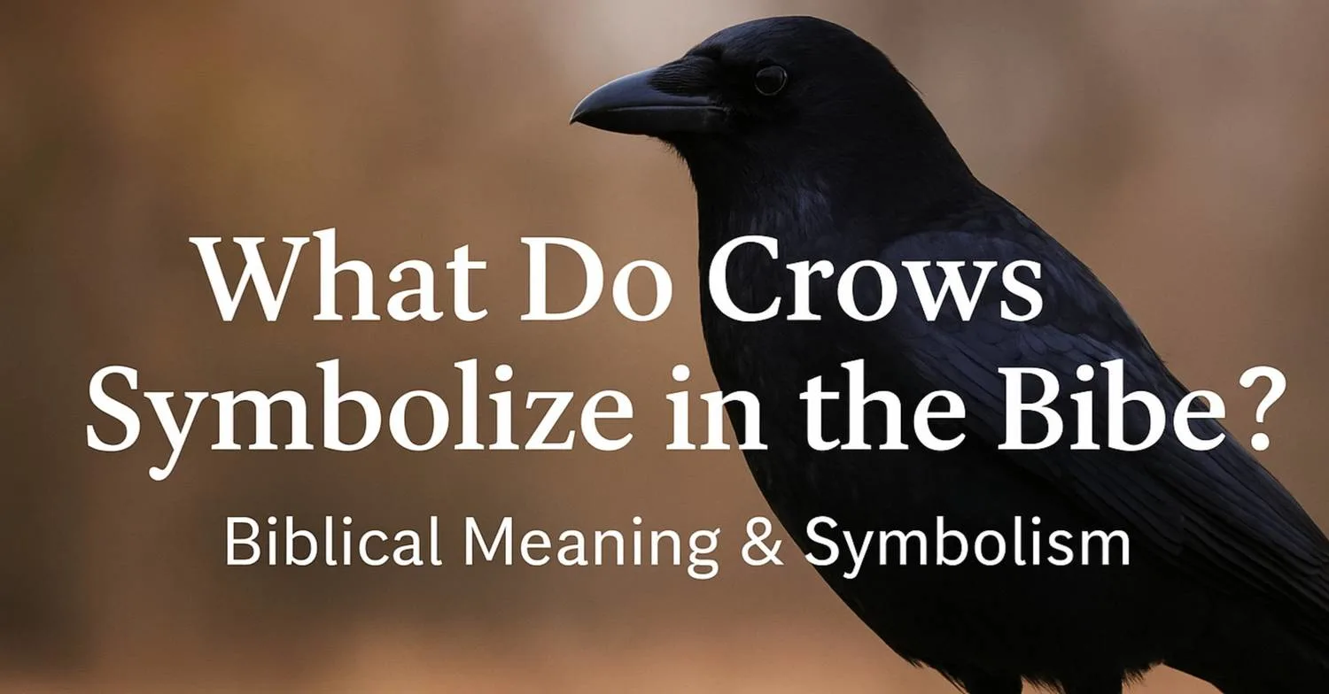 What Do Crows Symbolize in the Bible? Biblical Meaning & Symbolism