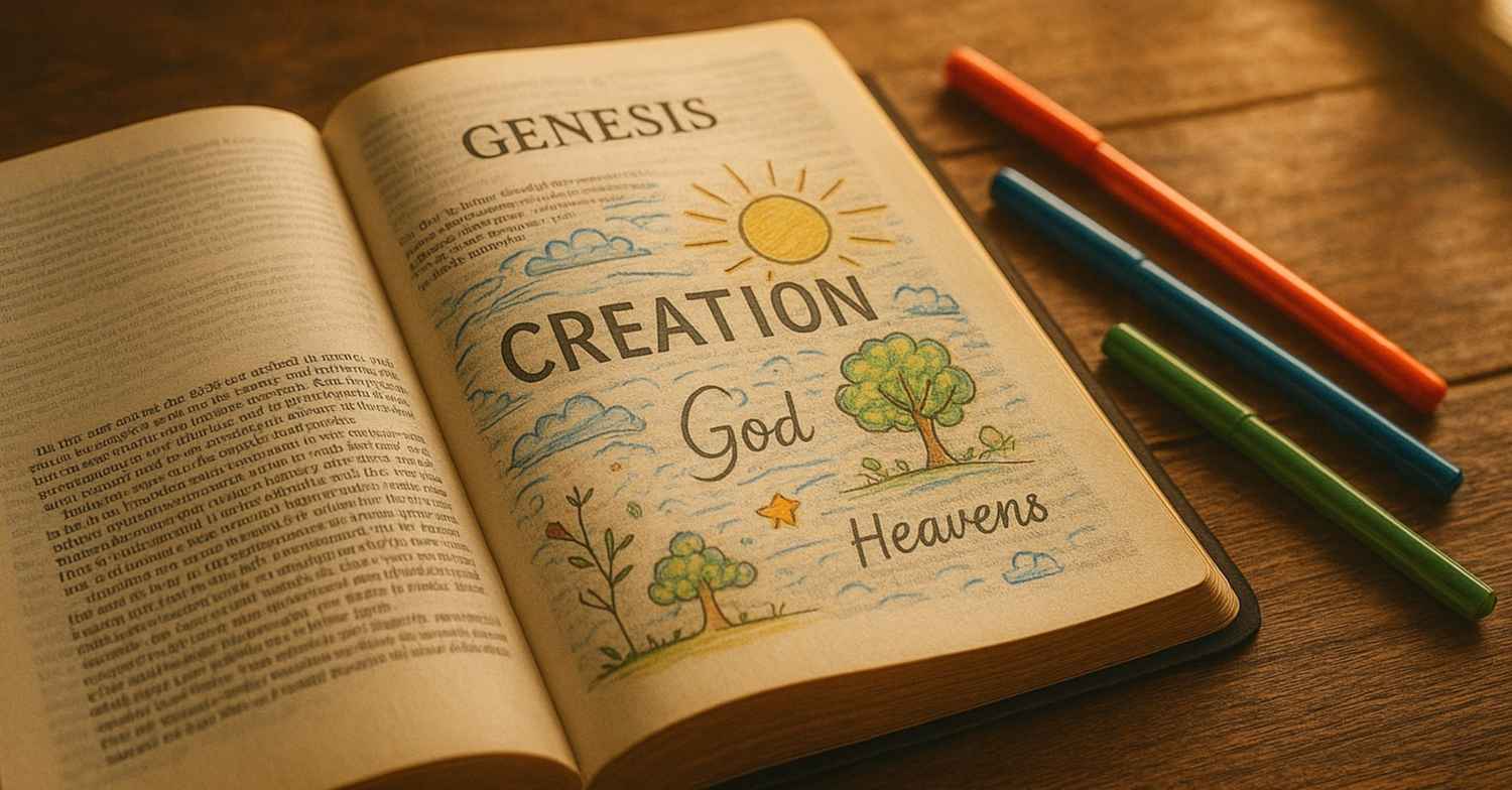 Bible Journaling Through Genesis: Creative Ideas & Faith