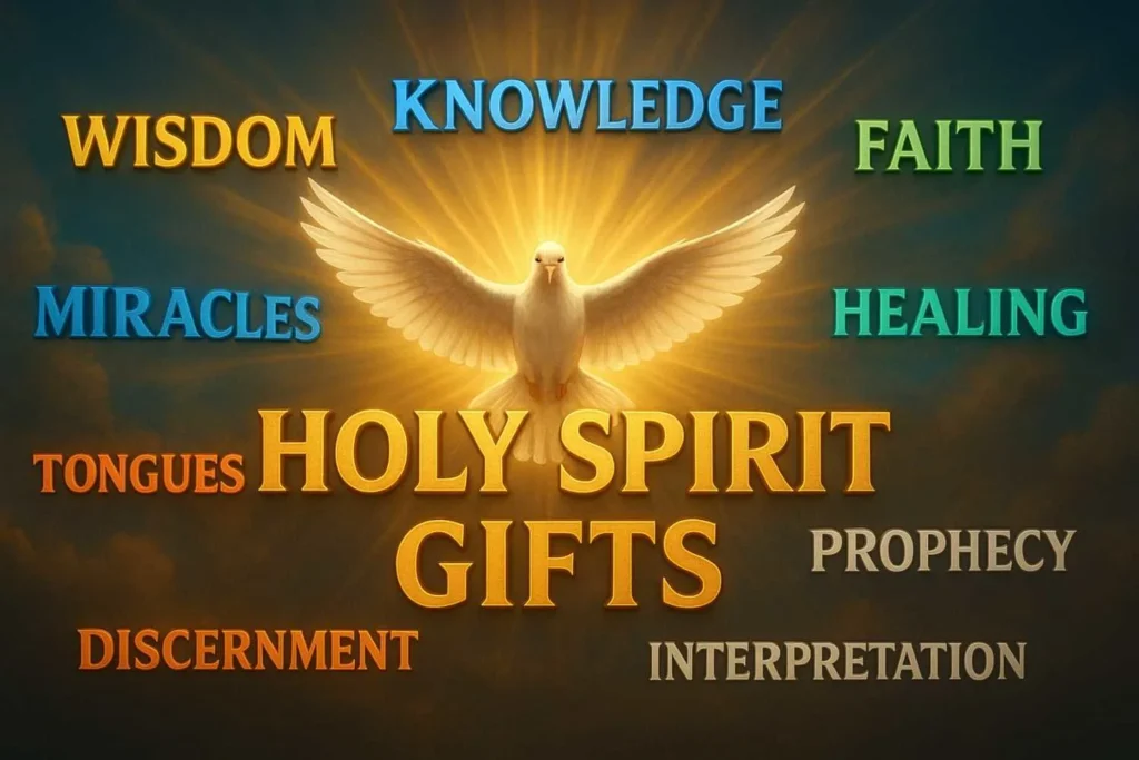 Nine Gifts of the Holy Spirit with Bible Verses, Meaning, and Categories