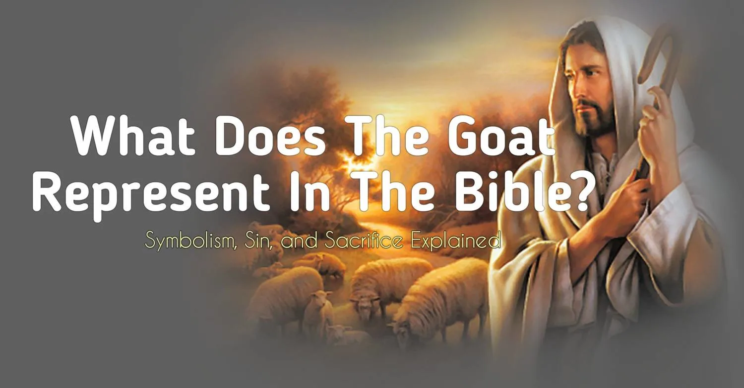 What Does the Goat Represent in the Bible? (Symbolism, Sin, and Sacrifice Explained)