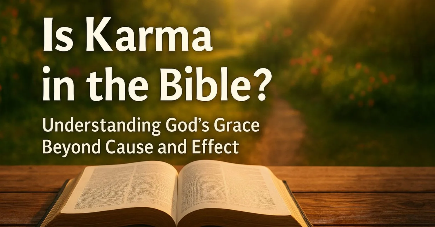 Is Karma in the Bible? Biblical Truth on Karma vs Christianity