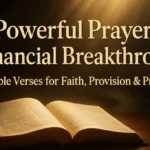 25 Powerful Prayers for Financial Breakthrough with Bible Verses