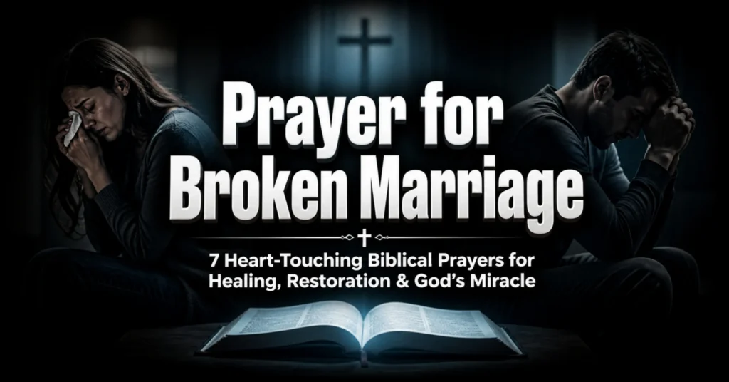 Prayer for Broken Marriage: 7 Powerful Prayers for Healing ...