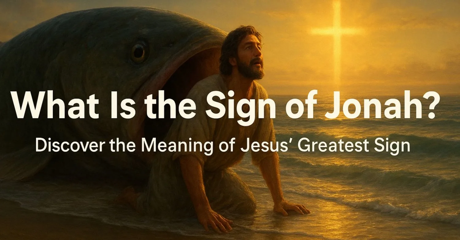 What Is the Sign of Jonah? Meaning, Prophecy, and Jesus’ Words
