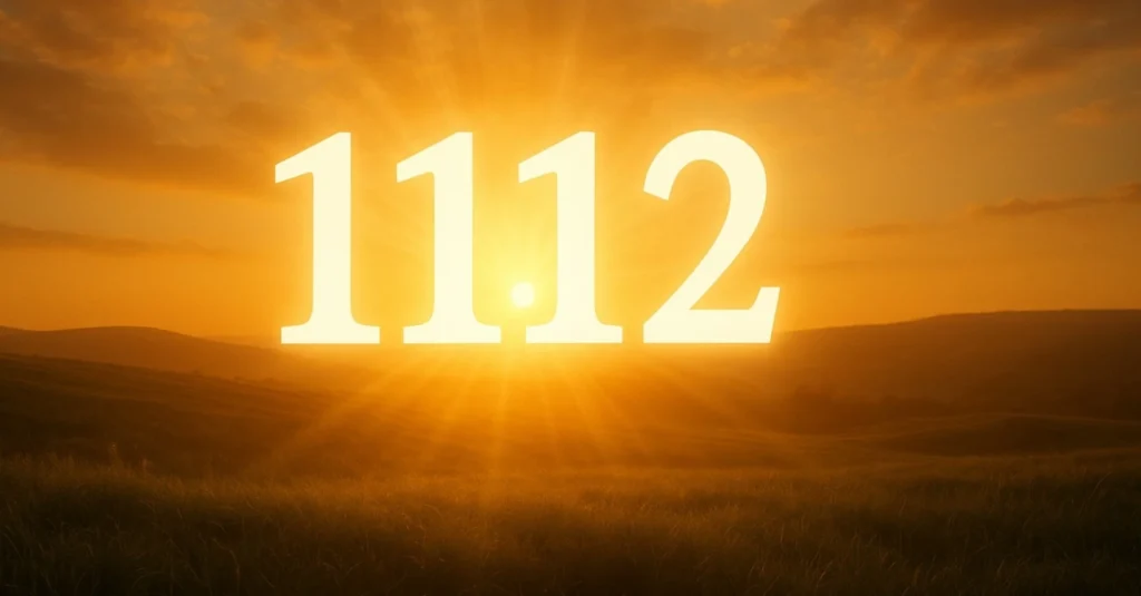 1112 Spiritual Meaning