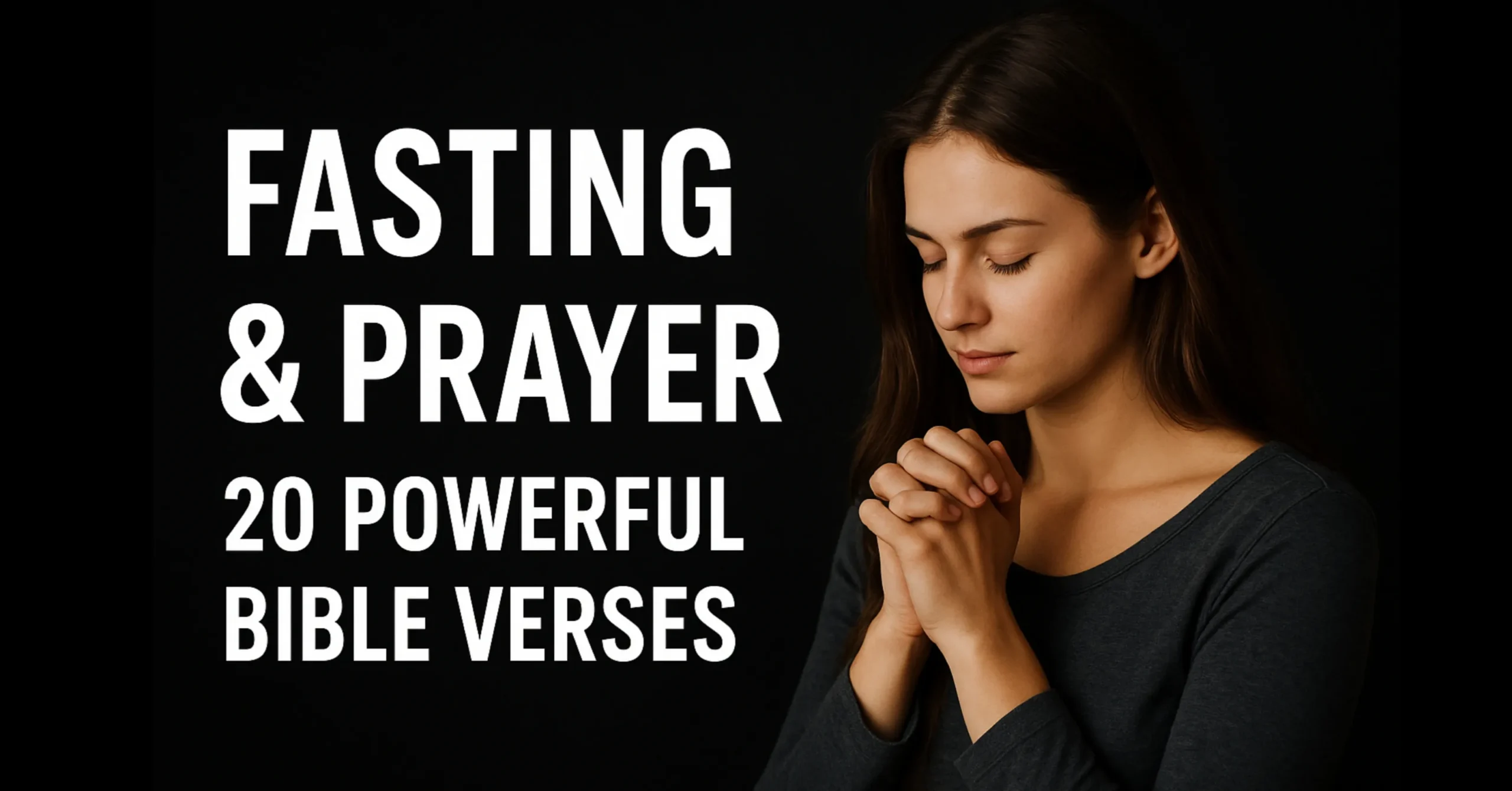 Bible Verses About Fasting and Prayer