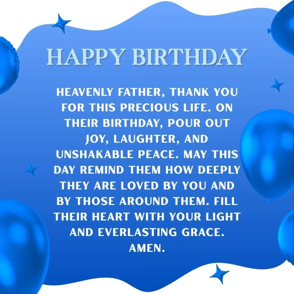 Happy Birthday Blessings and