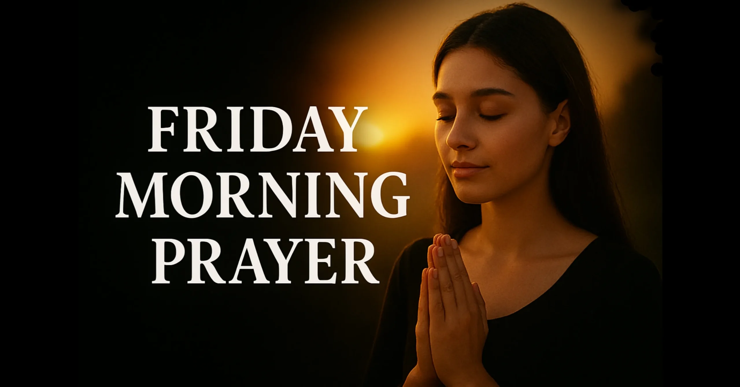 Friday Morning Prayer & Blessings — Start Your Friday with Faith and Peace