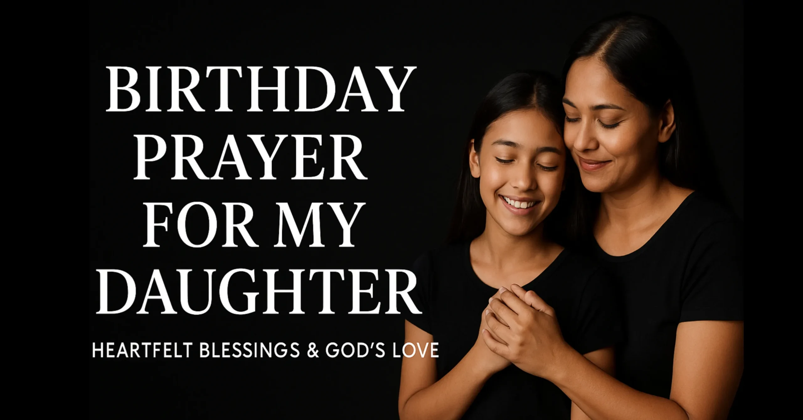 Birthday Prayer for My Daughter: 55 Heartfelt Prayers & Blessings from the Heart