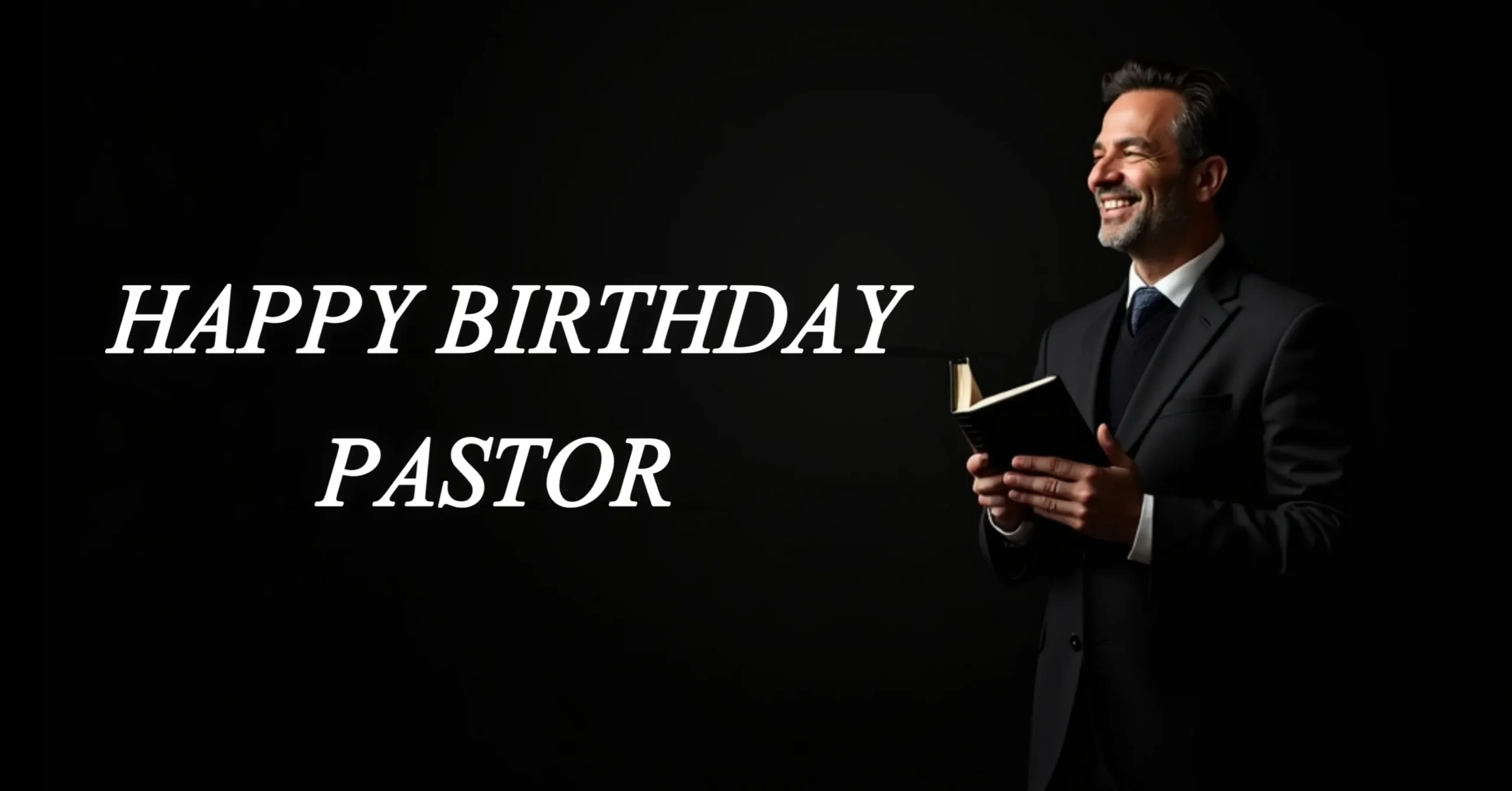 100+ Happy Birthday Pastor Messages & Prayers to Bless His Day