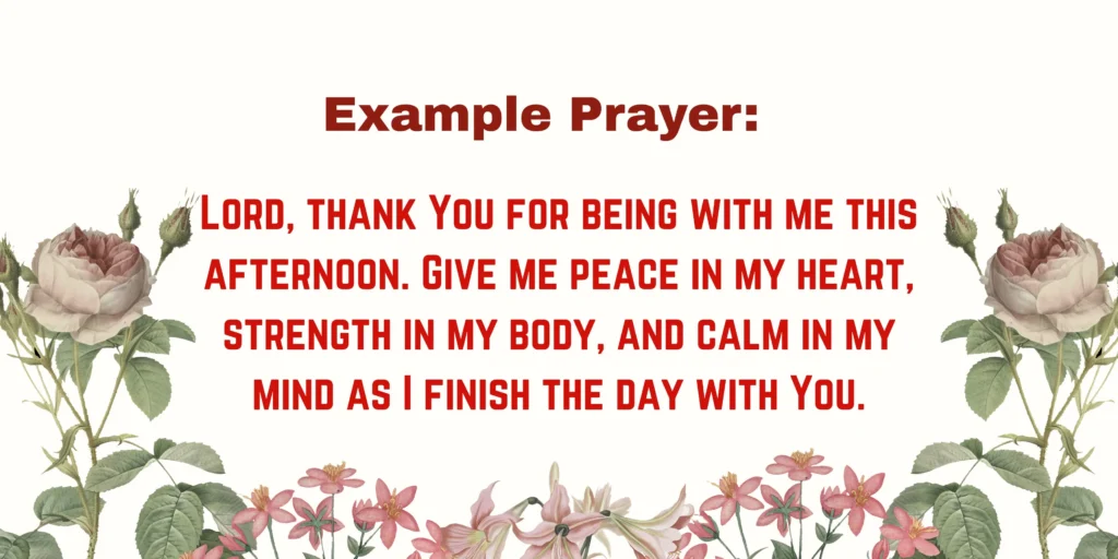 Afternoon Prayer