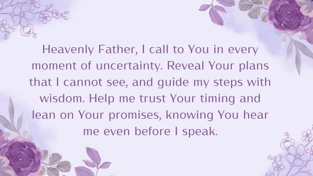 Bible Verse About Prayer