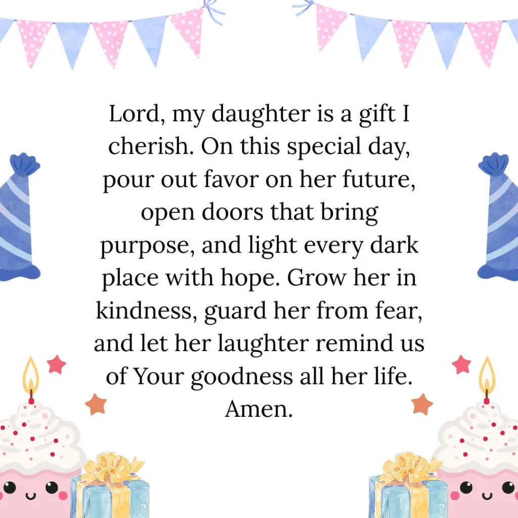 Birthday Prayer for My Daughter