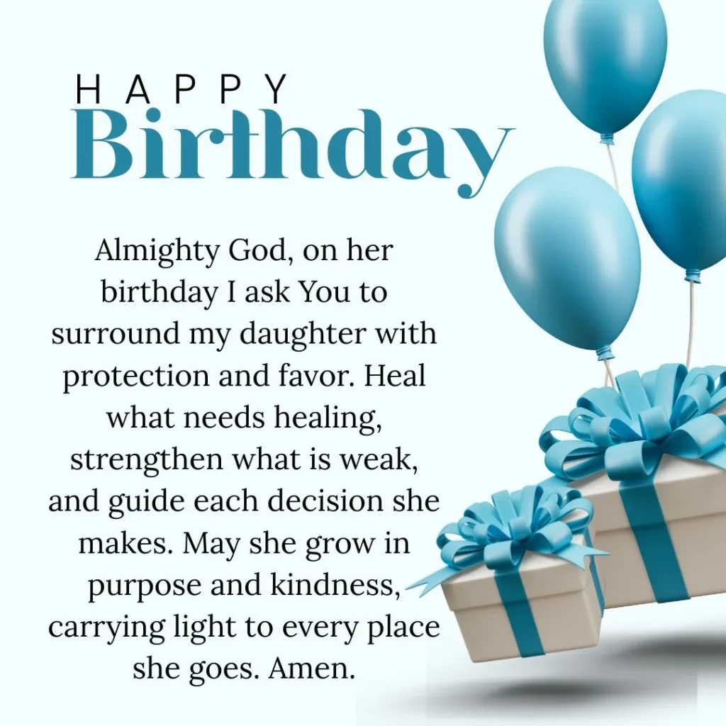 Birthday Prayer for My Daughter