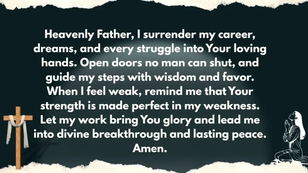 Breakthrough Prayers for Career Success