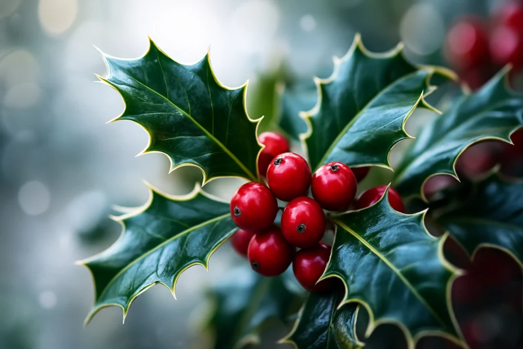 December Birth Flower Meaning Holly & Narcissus Symbolism,