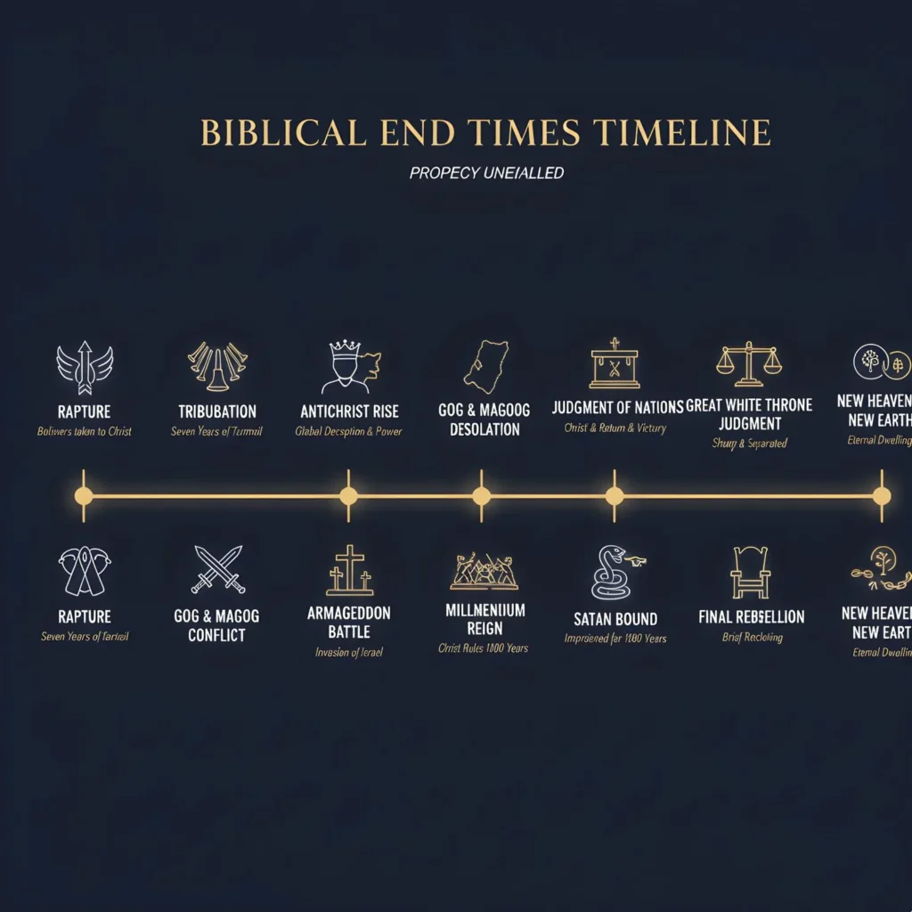 End Times Timeline According to the Bible