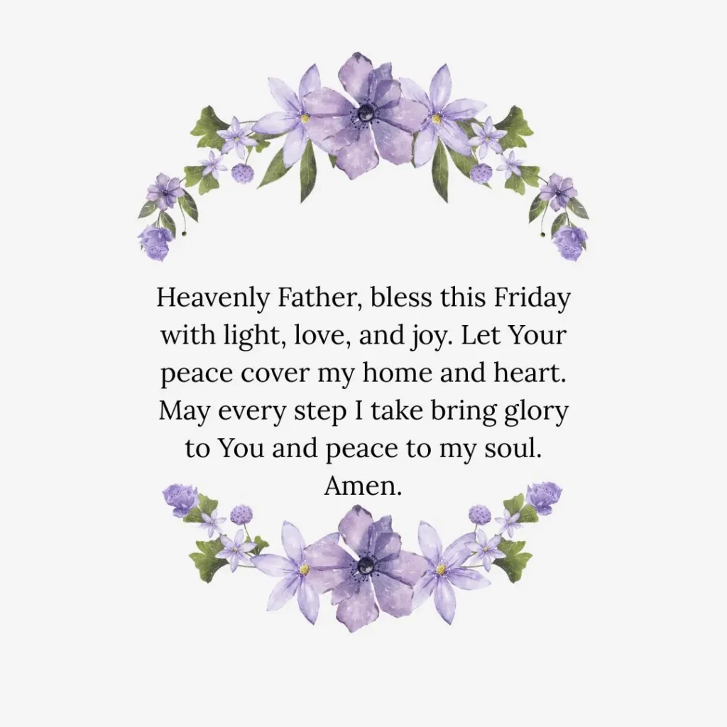 Friday Morning Prayer