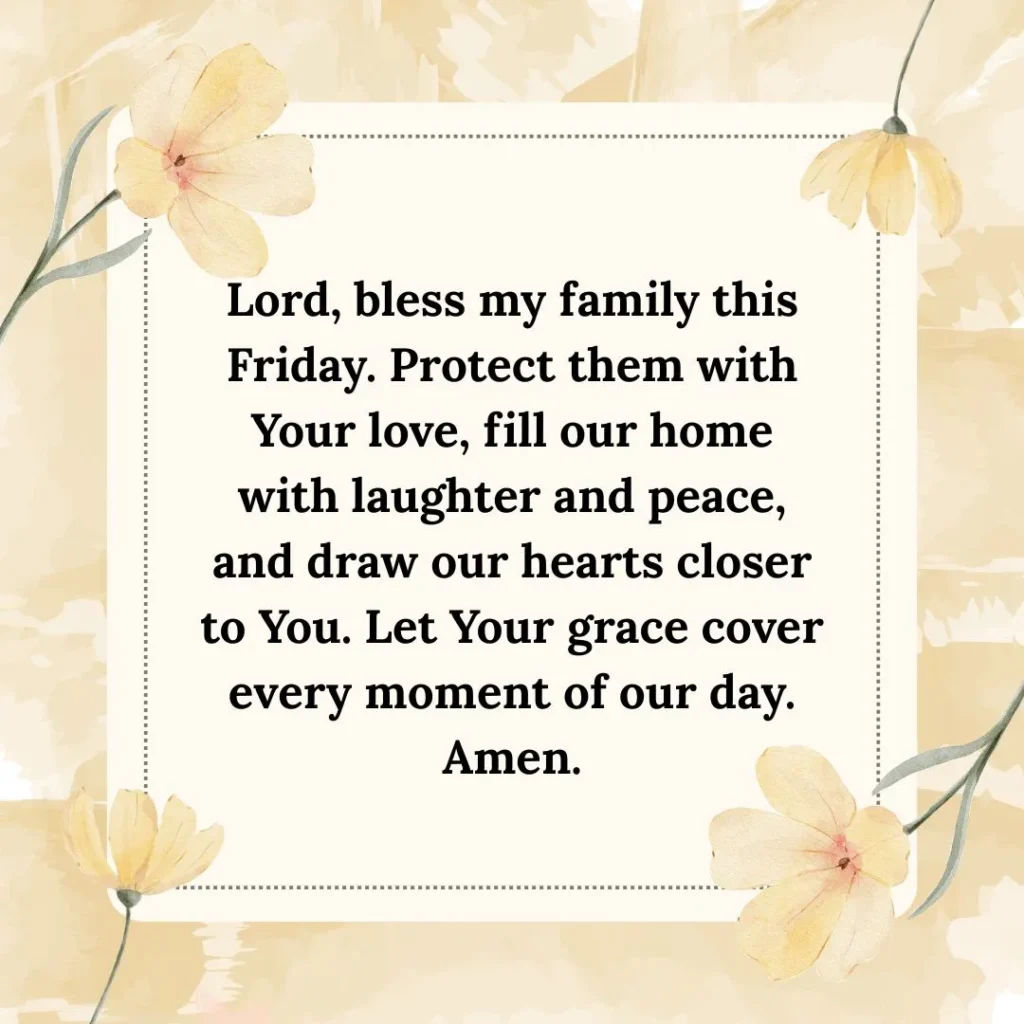 Friday Morning Prayer