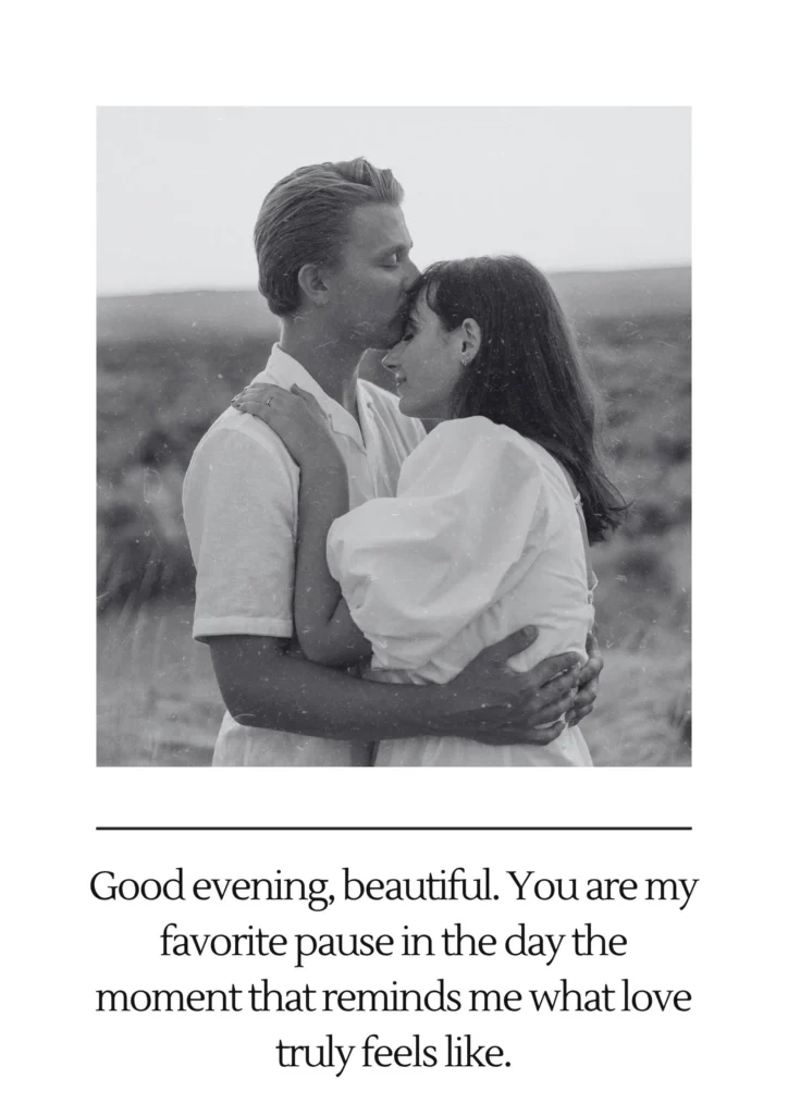 Romantic Good Evening Messages for Wife