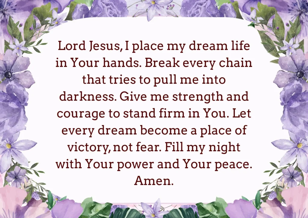 Prayer Points Against Sex in the Dream for Total Freedom