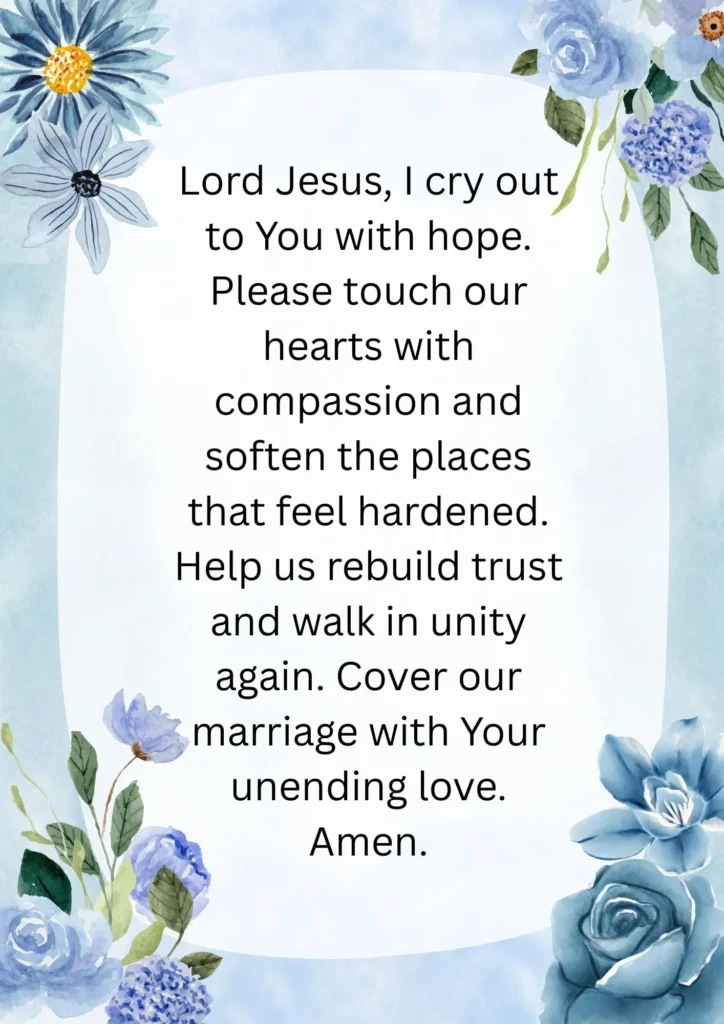 Prayer for a Troubled Marriage