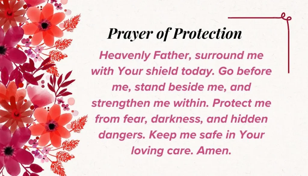 Prayer of Protection