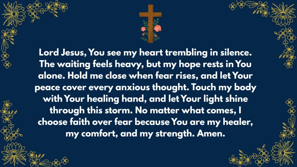 Prayers for Good Medical Test Results