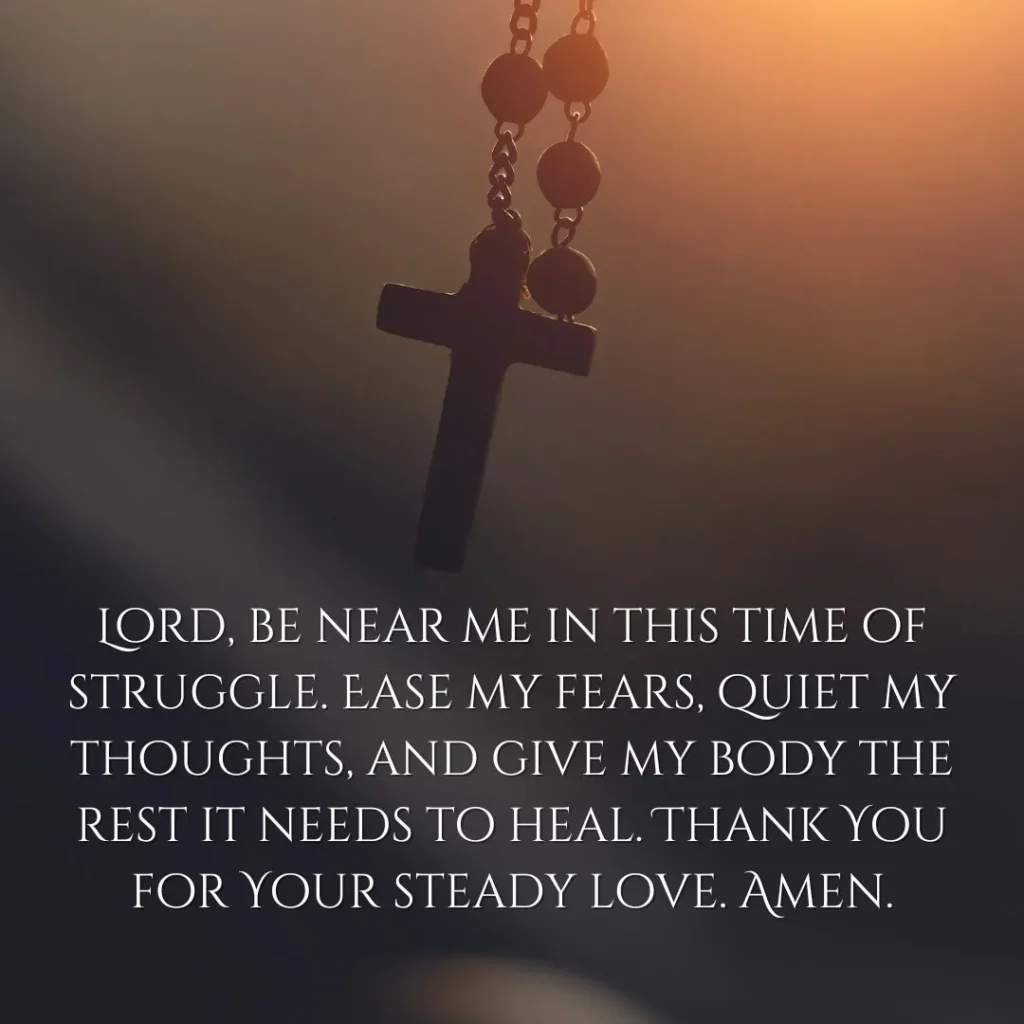 Speedy Recovery Prayer