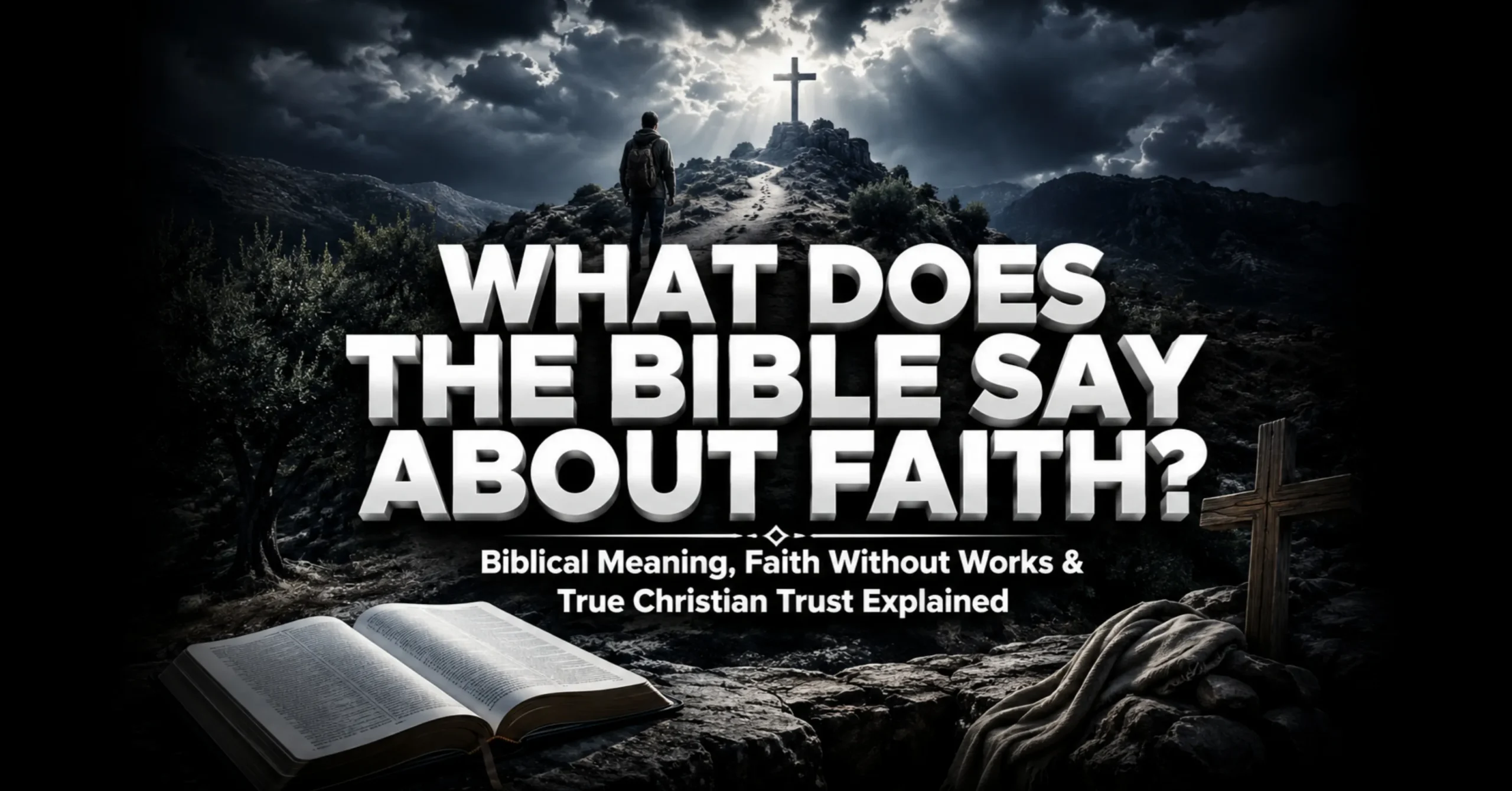 What Does the Bible Say About Faith Biblical Meaning of Faith with Bible Verses Faith and Works Explained