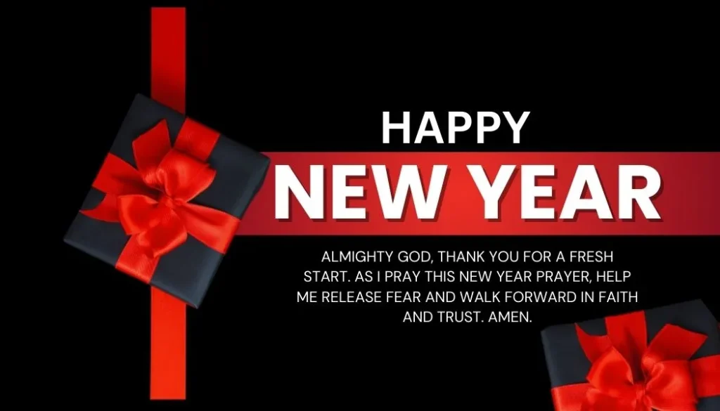 A Prayer for the New Year