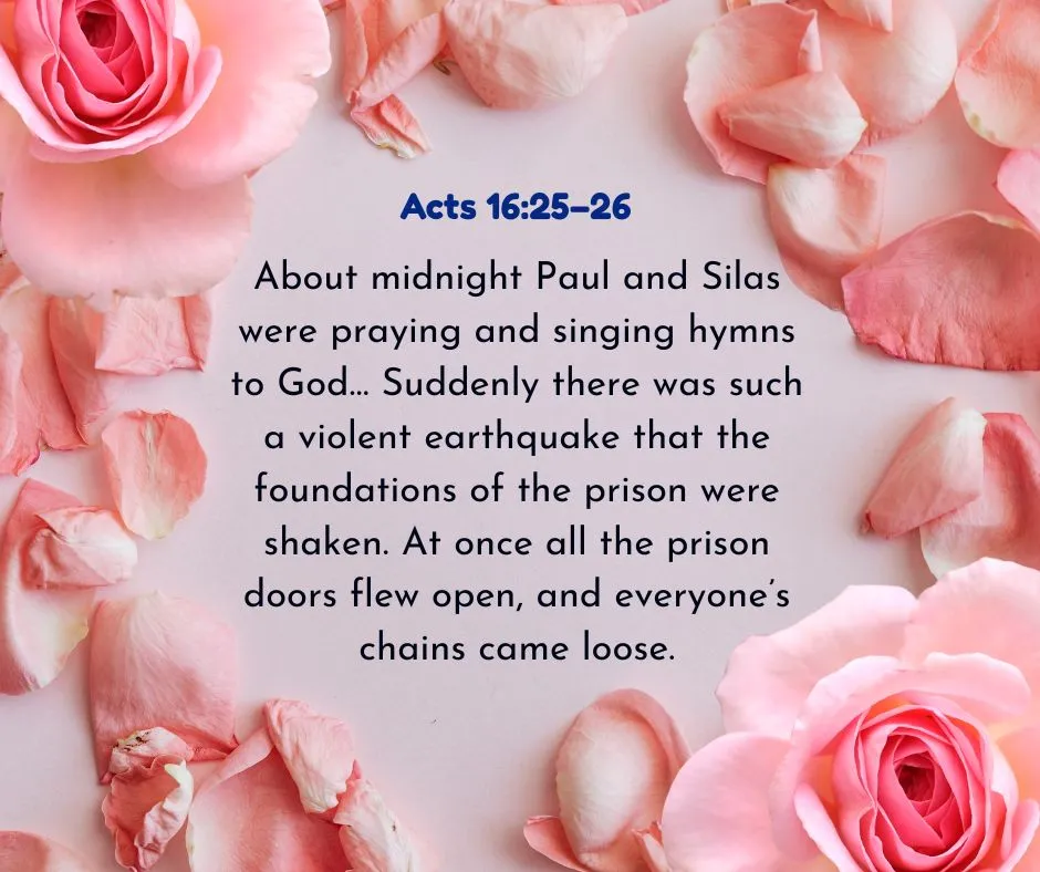 acts 16:25-26